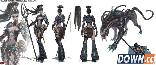 lol英雄设计稿与原画差距大