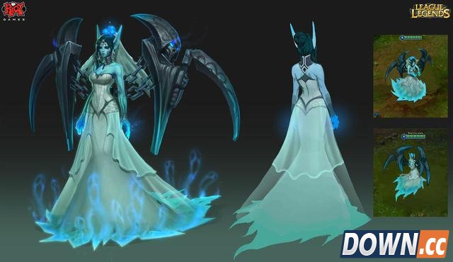 lol英雄设计稿与原画差距大