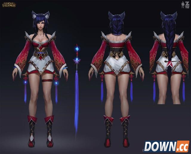 lol英雄设计稿与原画差距大