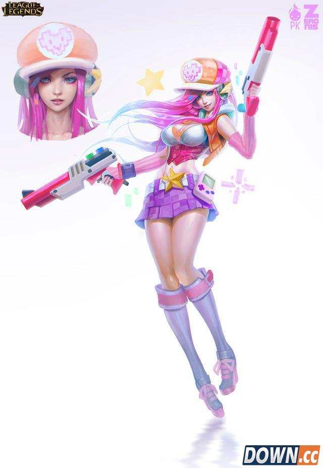 lol英雄设计稿与原画差距大