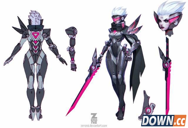 lol英雄设计稿与原画差距大