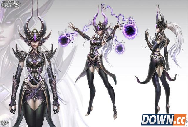 lol英雄设计稿与原画差距大