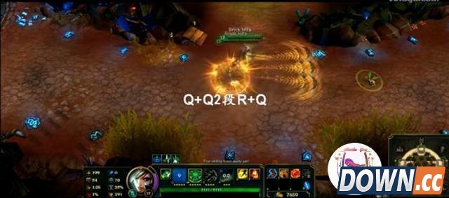 LOL美服瑞雯27连Qbug