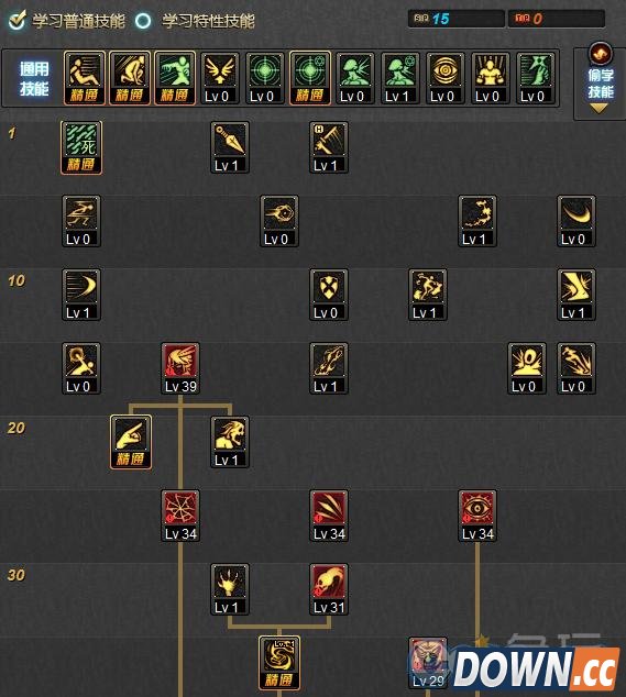 DNF死灵术士二觉刷图加点推荐