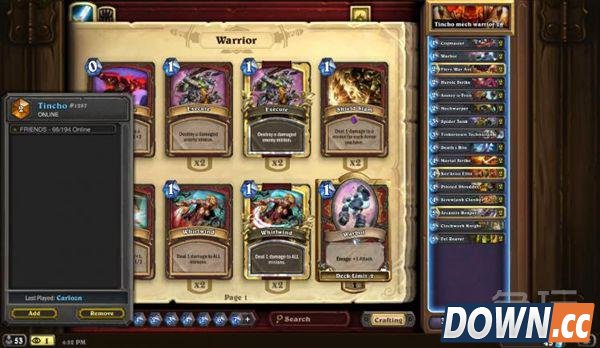 炉石机械打脸战卡组