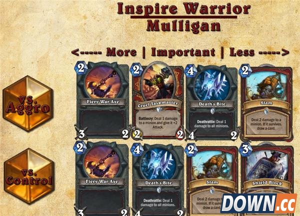 炉石战士传说机械战和激励战卡组