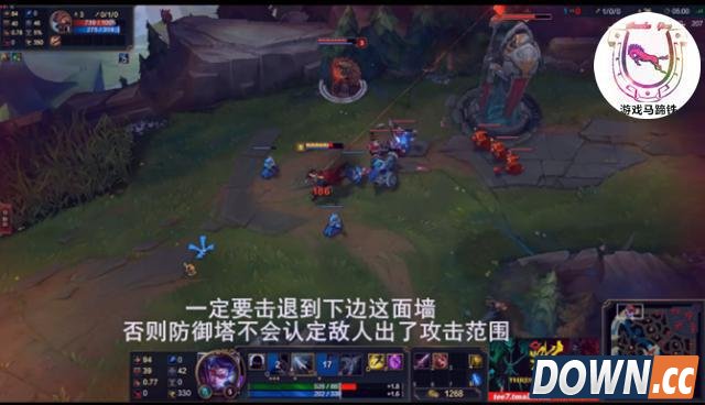 lol越塔强杀操作技巧