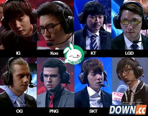 超有范儿！总决赛16支战队教练颜值大比拼