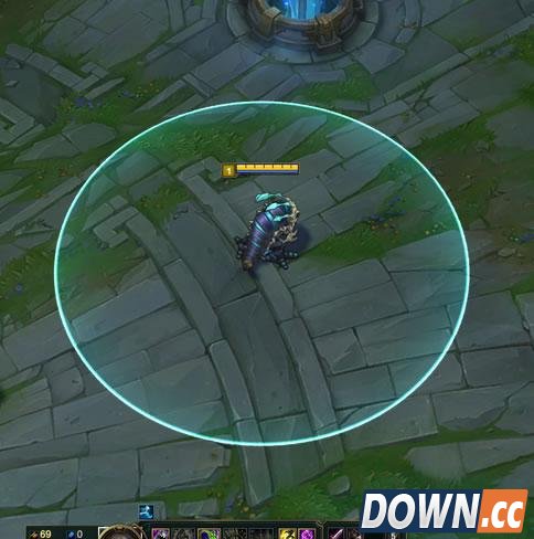 lol让右键移动的同时显示攻击距离