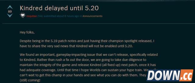lol千钰上线时间推迟到5.20版本