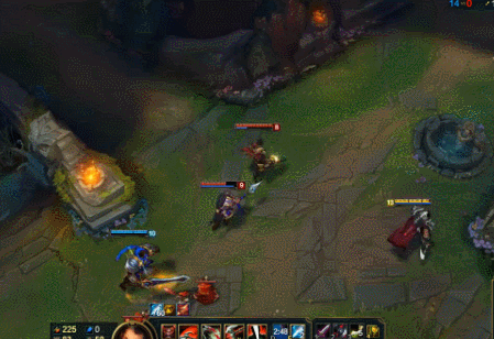 诺手BUG两下普攻5层血怒秒人