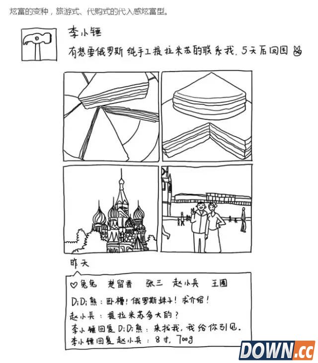 国庆丧心病狂的朋友圈状态