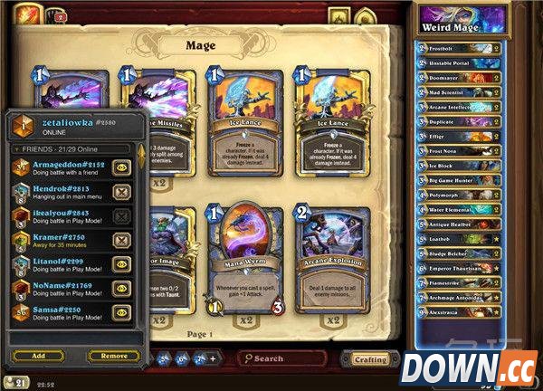 Vicky(Zetaliowka)法师卡组分享