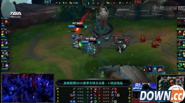 S5 C组第二轮faker单杀PAWN GIF截图