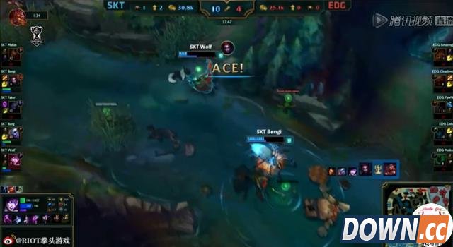 S5 C组第二轮faker单杀PAWN GIF截图