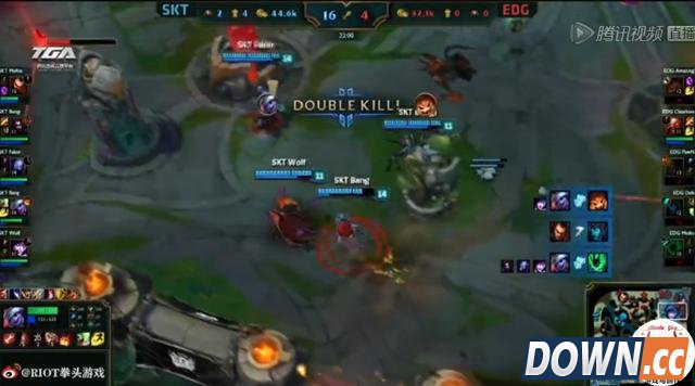 S5 C组第二轮faker单杀PAWN GIF截图