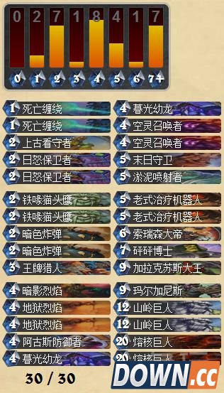 炉石国服手术牌卡组登顶