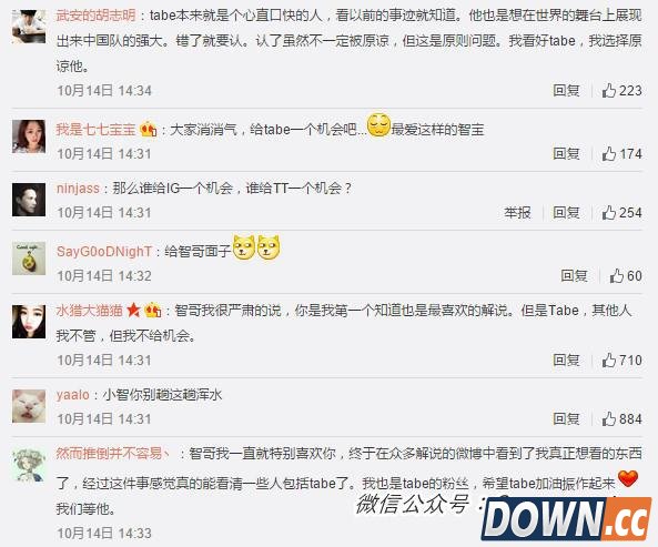 小智小漠力挺Tabe