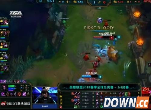 S5八强赛SKT吊打AHQ