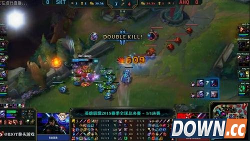 S5八强赛SKT吊打AHQ