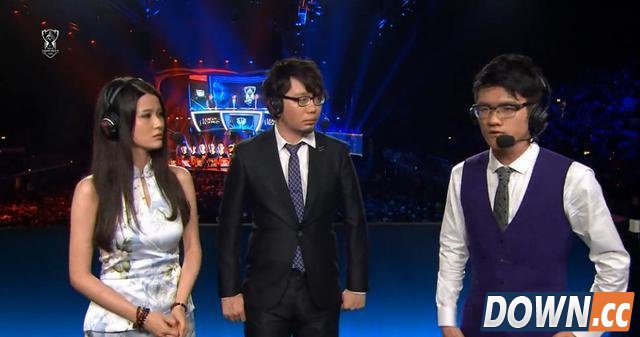 若风接替笑笑解说S5