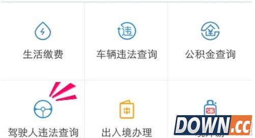 支付宝怎么查违章记录
