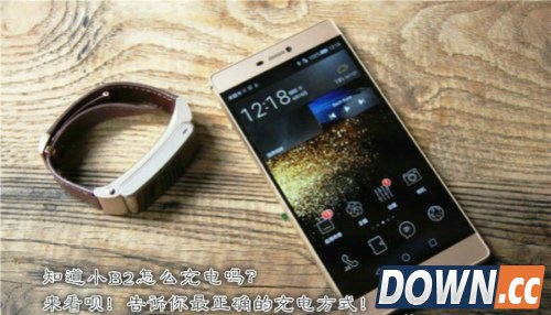 华为手环B2正确充电方法