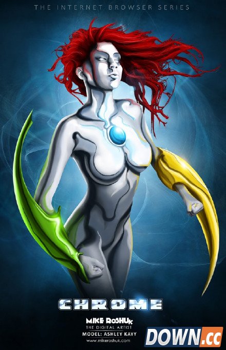 浏览器拟人化图赏