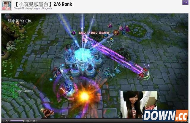 台湾妹子打lol售货员变嫩模