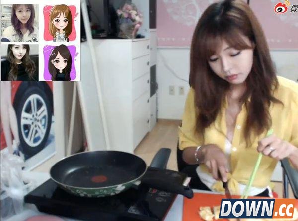 韩国女主播日常直播内容