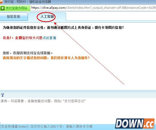 支付宝实名认证失败
