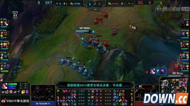SKT零封OG全胜进决赛