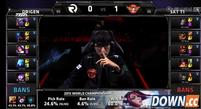 SKT零封OG全胜进决赛