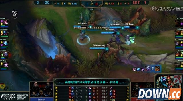 SKT零封OG全胜进决赛