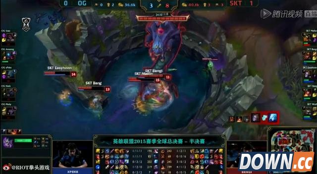 SKT零封OG全胜进决赛