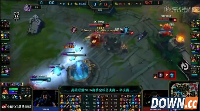 SKT零封OG全胜进决赛