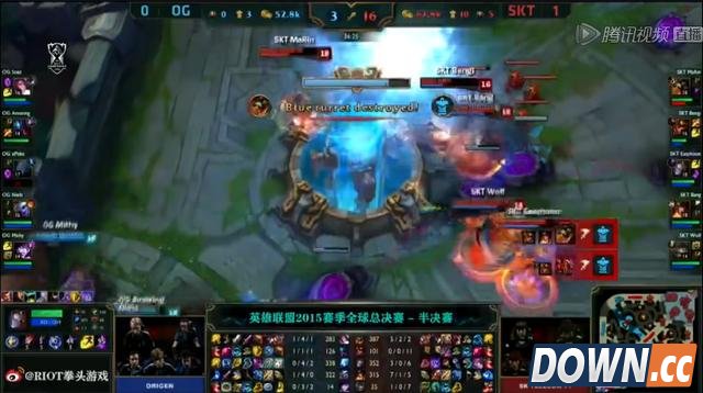 SKT零封OG全胜进决赛