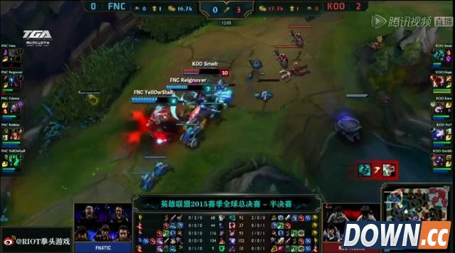 KOO血虐FNC文字解说