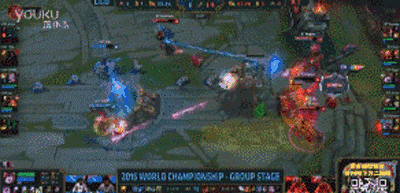 faker决赛翻滚躲开反向Q