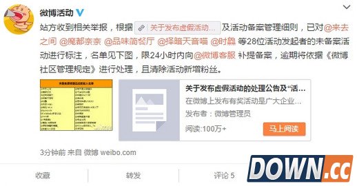 微博小编处罚新浪CEO