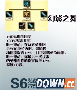 S6装备改动杀人书可叠加30层