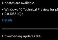 Win10 Mobile预览版10581下载卡在0%怎么办