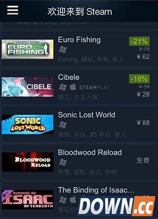 steam正式开放人民币结算