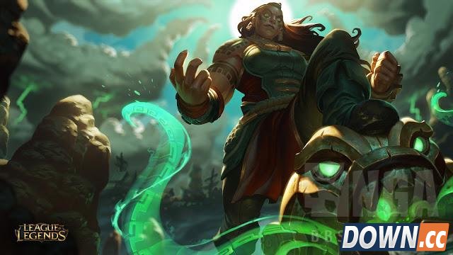 lol第128位英雄海妖女祭司俄洛伊