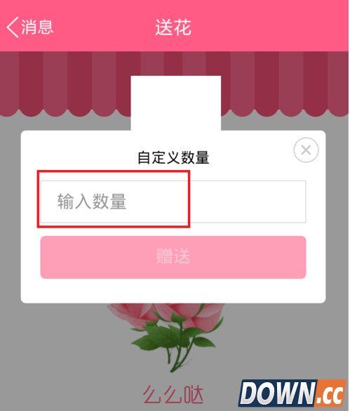 手机qq群送花功能在哪