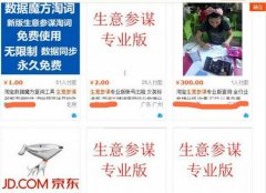 淘宝再现奇葩商品：店铺生意参谋