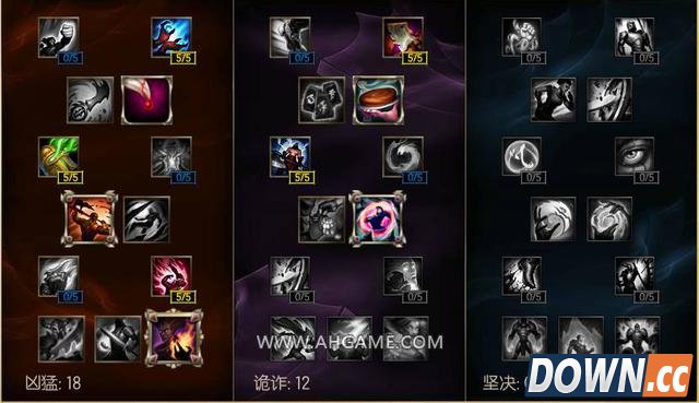 S5卡萨丁中单天赋符文加点解析推荐