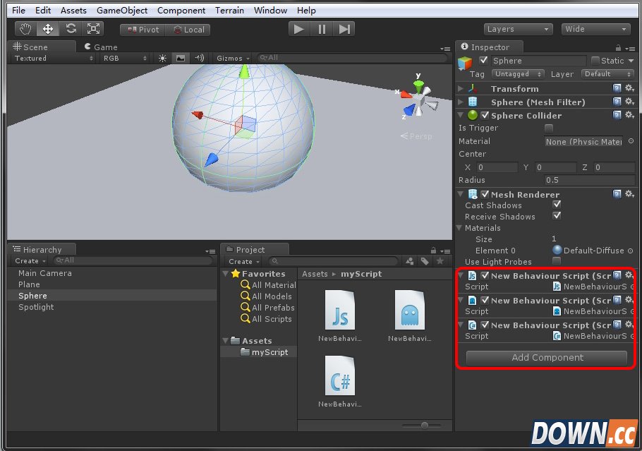 Unity3D入门教程中文图解