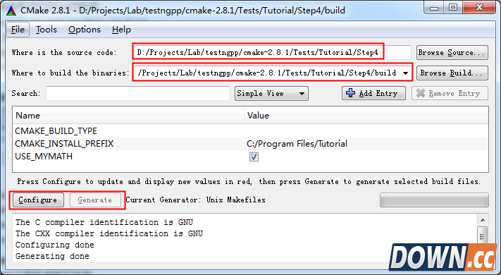 CMake安装使用教程