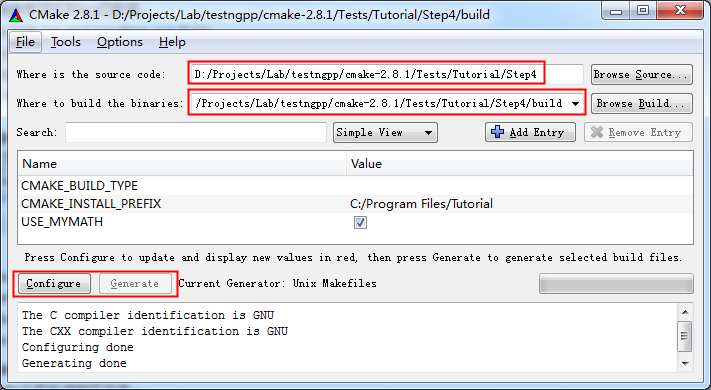 CMake安装使用教程